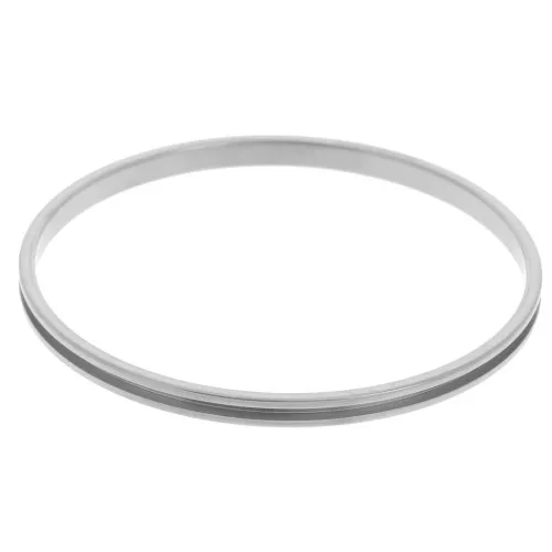 Bracciale 4x62 mm per tessitura Delica 11/0 - 1 fila 1,5 mm - Acciaio inossidabile 304