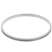 Bracciale 4x65 mm per tessitura Delica 11/0 - 1 fila da 1,5 mm - Acciaio inossidabile 304