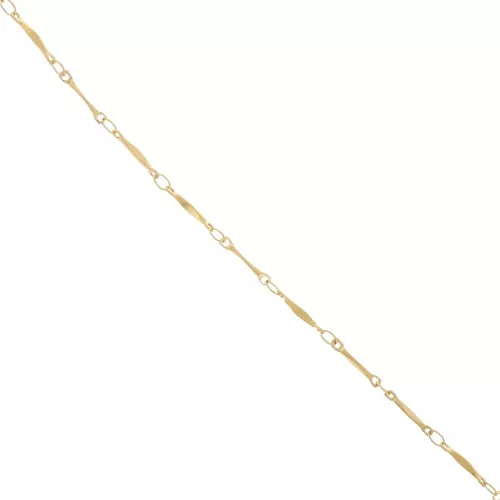 Catena da 2,6 mm - acciaio inossidabile 304 Dorato x50cm