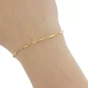 Catena da 2,6 mm - acciaio inossidabile 304 Dorato x50cm