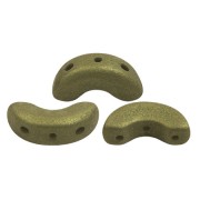 Perle in vetro Arcos® di Puca® 5x10 mm - Trendy Olive Mat x10g|raw }}