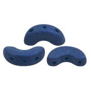 Perle di vetro Arcos® di Puca® 5x10 mm - Trendy Royal Blue Mat x10g|raw }}