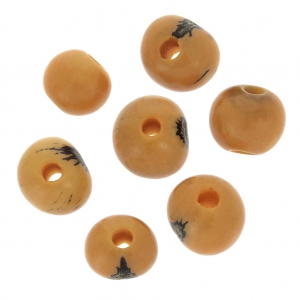 Perla Acai di Brasile 8 mm Zafferano x 10