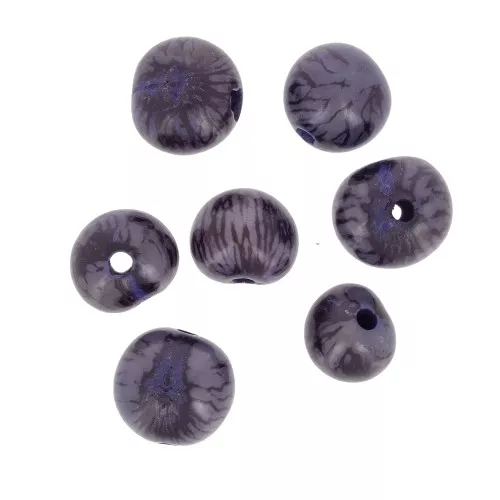 Perla Acai di Brasile 8 mm - Viola x 10