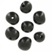 Perla Acai di Brasile 8 mm Nero x 10