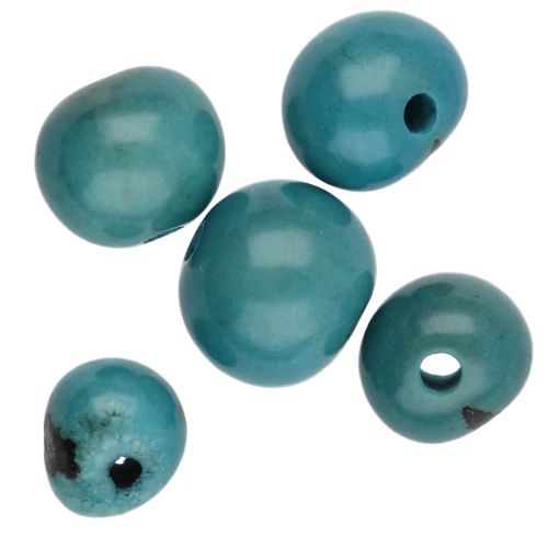 Perla Acai del Brasile 8 mm Turchesese x 10