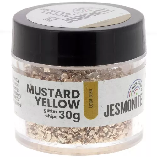Brillantini - Jesmonite - Giallo senape x30g