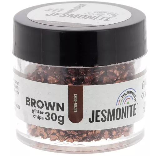 Brillantini - Jesmonite - Marrone x30g