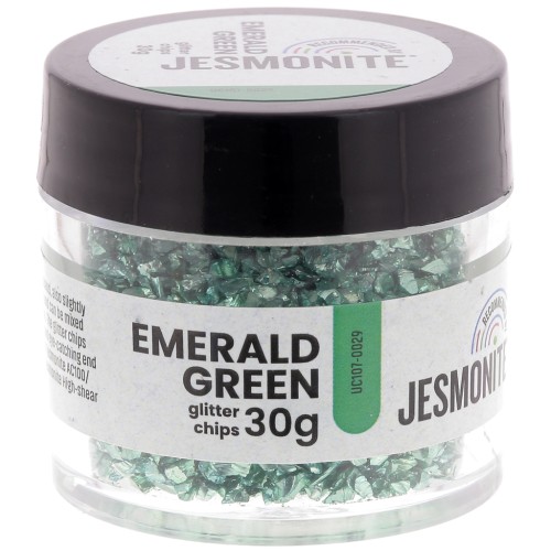 Brillantini - Jesmonite - Verde smeraldo x30g