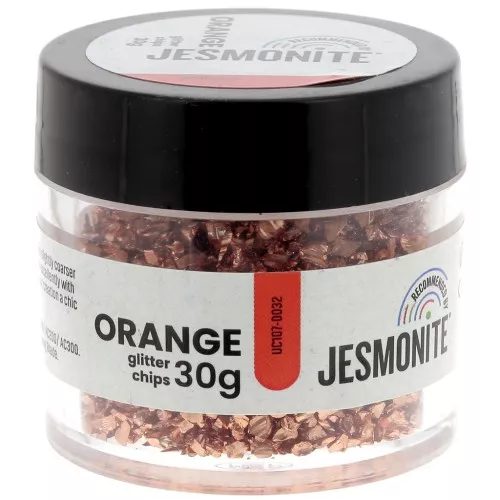 Brillantini - Jesmonite - Arancione x30g