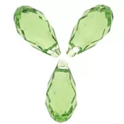 Pendenti - Abbellimenti - Gouttes PureCrystal 6010 11x5.5 mm - Reinvented Peridot x4 Gouttes PureCrystal 6010 11x5.5 mm - Reinvented Peridot x4