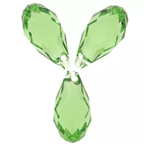 Gocce PureCrystal 6010 13x6,5 mm - Reinvented Peridot x1