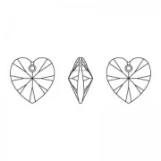 Cuori PureCrystal 6228 Light Rose AB mm. 10,3x10 x6