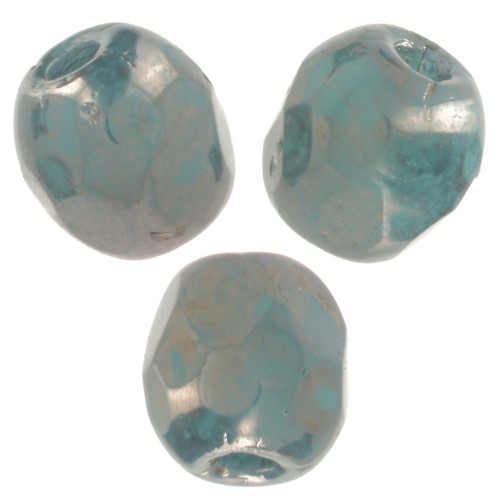 Sfaccettate 3 mm - Jade Moon Dust x50