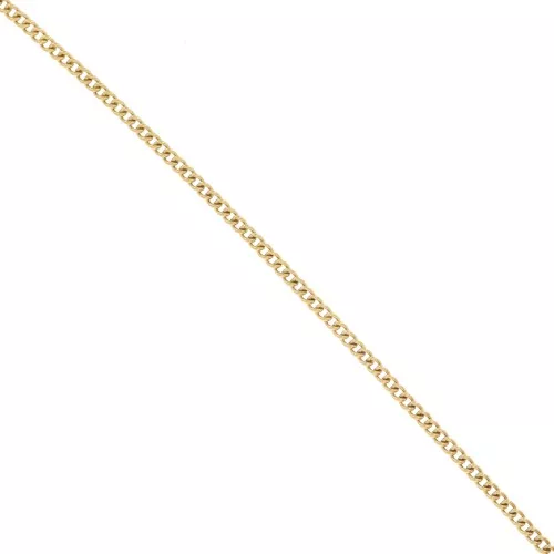 Catena maglia rombo da 2,9 mm - Acciaio inossidabile 316L Dorato x50cm