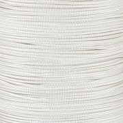 Treccia di seta da 0,8 mm - Bianco x1m