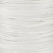 Treccia di seta da 0,8 mm - Bianco x1m