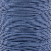 Treccia di seta da 0,8 mm - Blu scuro x1m