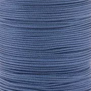 Blu scuro - Tresse de soie 0.8 mm - Bleu Foncé x1m Tresse de soie 0.8 mm - Bleu Foncé x1m