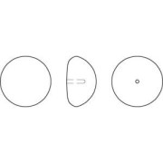 Cabochon PureCrystal 5817 mm. 10 Pastel Blue Pearl x1