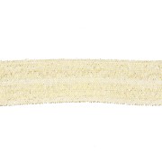 Nastro elastico piatto da 16 mm - Dorato x1m