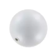 Crystal - Perlina PureCrystal mezzo forata 5818 mm. 6 Pastel Grey Pearl x1 Perlina PureCrystal mezzo forata 5818 mm. 6 Pastel Grey Pearl x1