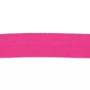 Nastro elastico piatto da 16 mm - Fucsia glitter x1m