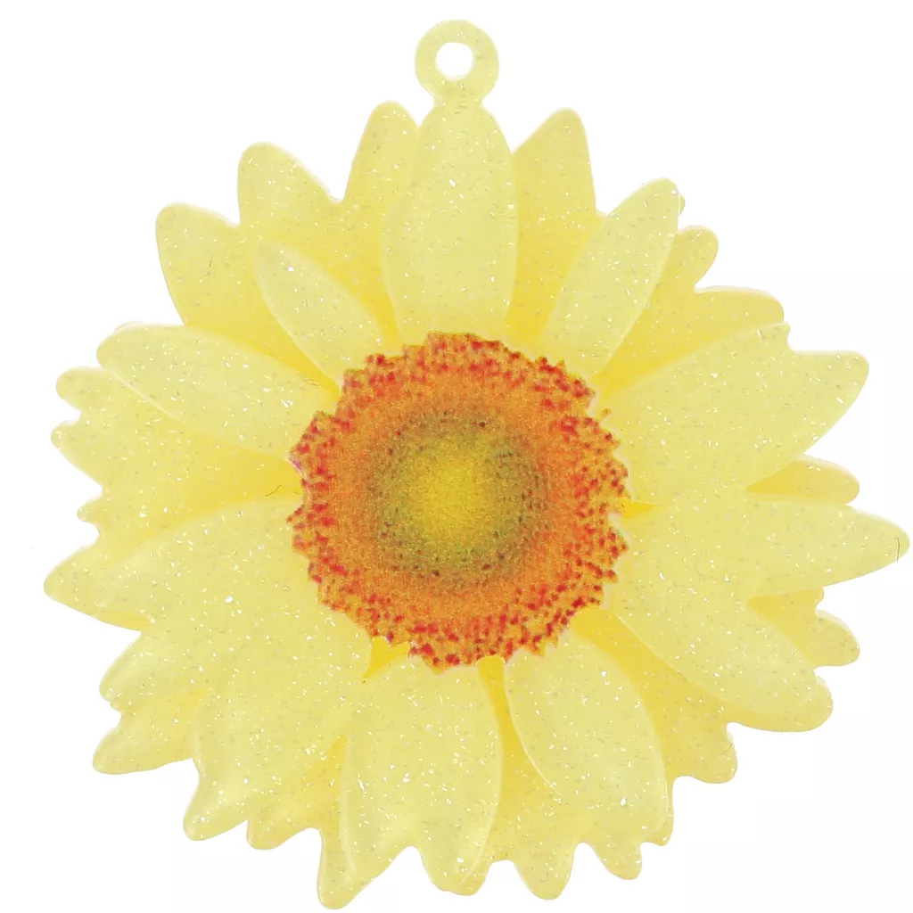 Orecchini in argento margherita petali vuoti - GURU - Luxury Zone