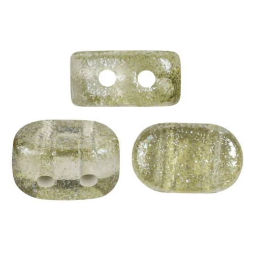 Perle di vetro Lipsi® di Puca® 4x6 mm - Candy Green Tea x10g