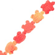 Perla di plastica di tartaruga 15x12 mm - Grenadine x1