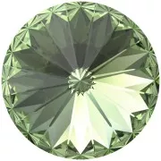 Cabochon PureCrystal 1122 Rivoli 14 mm - Reinvented Peridot x1