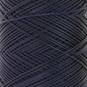 Filo di poliestere cerato Slam Cord per micro macramè 0,6 mm - Blu notte x100m