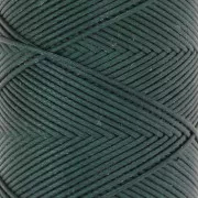 Filo di poliestere cerato Slam Cord per micro macramè 0,6 mm - Verde scuro x100m