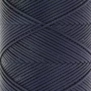 Filo di poliestere cerato Slam Cord per micro macramè 0,8 mm - Blu notte x100m