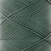 Filo di poliestere cerato Slam Cord per micro macramè 0,8 mm - Verde scuro x100m