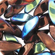 Twist 6x12 mm Dark Bronze AB x25|raw }}