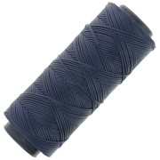Filo di poliestere cerato - Slam Cord per micro macramè 1 mm - Blu notte x100m
