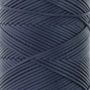 Filo di poliestere cerato - Slam Cord per micro macramè 1 mm - Blu notte x100m