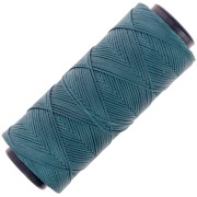 Filo di poliestere cerato - Slam Cord per micro macramè 1 mm - Verde anatra x100m|raw }}