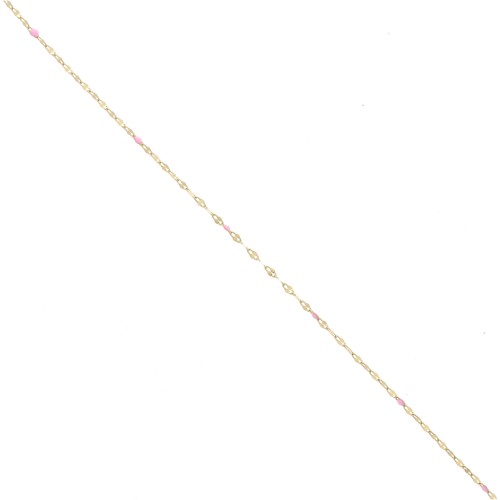 Catena e resina epossidica 1,5 mm - Acciaio inossidabile 304 Dorato - Rosa x1m