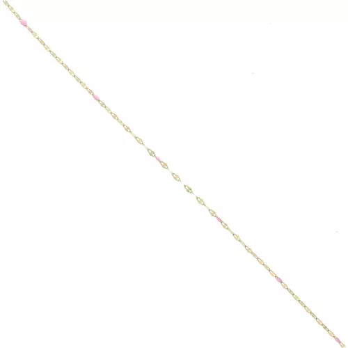 Catena e resina epossidica 1,5 mm - Acciaio inossidabile 304 Dorato - Rosa x1m