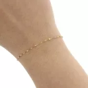 Catena e resina epossidica 1,5 mm - Acciaio inossidabile 304 Dorato - Rosa x1m