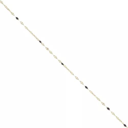 Catena e resina epossidica 1,5 mm - Acciaio inossidabile 304 Dorato - Nero x1m