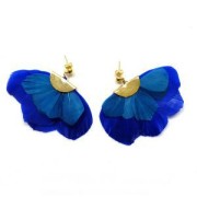 Piume cm.6 Blu Petrolio x3gr