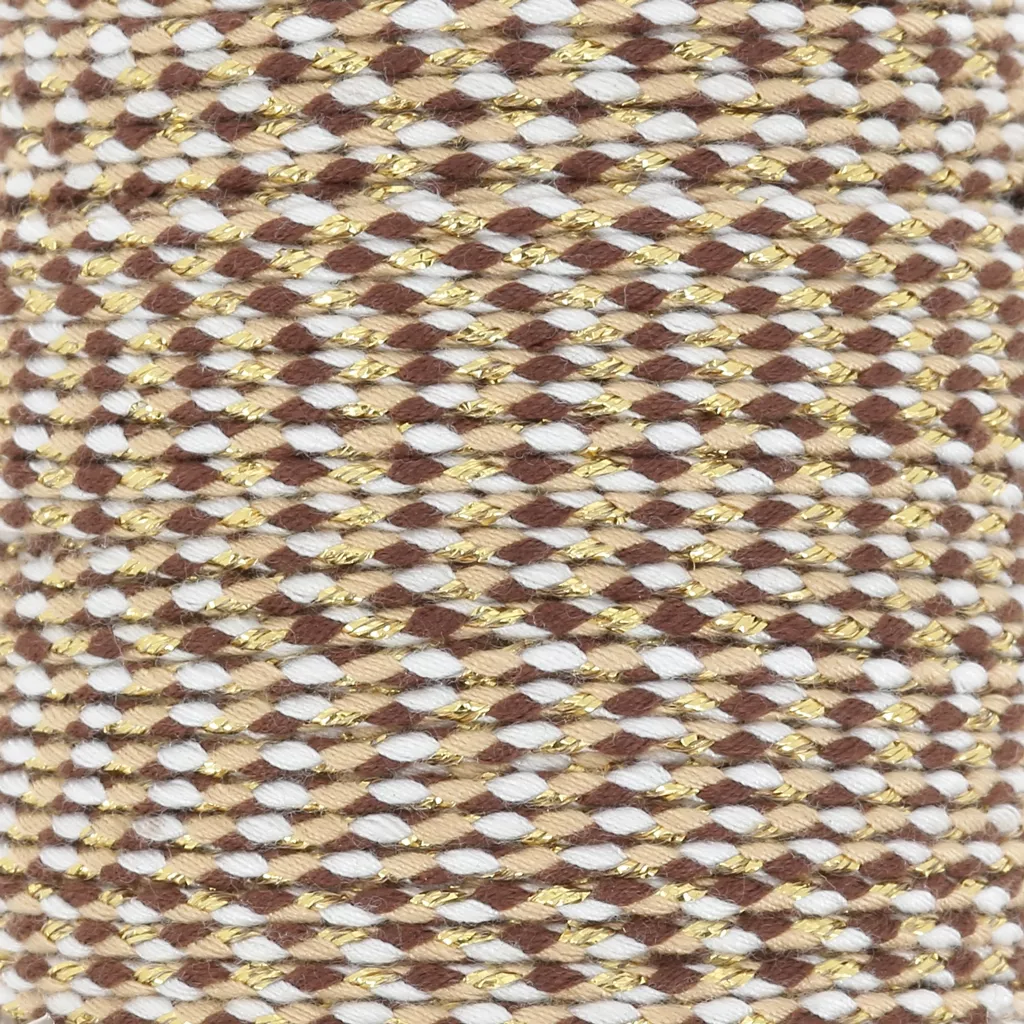 Cordoncino Intrecciato Cotone Nero - 5m X 6mm | Per Decorazioni, Craft E Fai Da Te - Foto 8