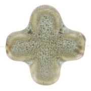 Perla in ceramica da 21 mm - Ciano chiaro marmorizzato x5|raw }}