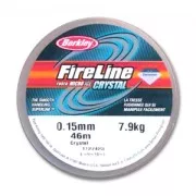 Filo Fireline nylon intrecciato mm. 0.15 (8LB) Crystal x m. 46
