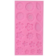 Stampo in silicone per fiori da 13 a 26 mm x1