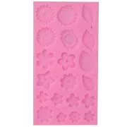 Stampo in silicone per fiori da 13 a 26 mm x1