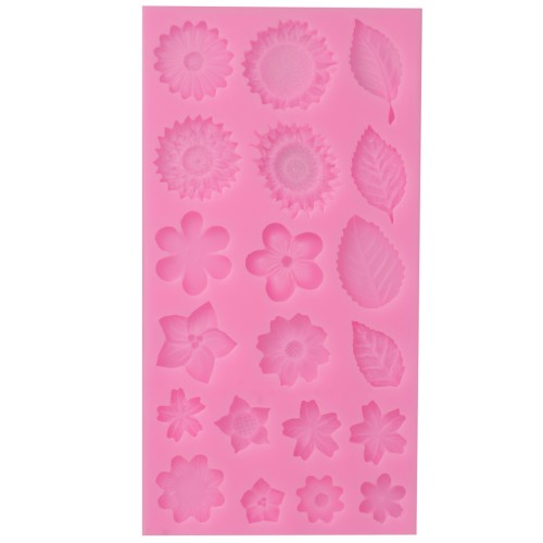 Stampo in silicone per fiori da 13 a 26 mm x1